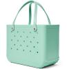 imageBOGG BAG  Tote for Beach Pool Boat Sports  All Purpose EVA  White ButtonsUnder the Seafoam