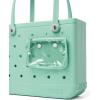 imageBOGG BAG  Tote for Beach Pool Boat Sports  All Purpose EVA  White ButtonsUnder the Seafoam