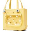 imageBOGG BAG Bitty Small Tote  11 x 85 x 45  Durable Washable Tipproof  Beach Pool Boat Work Sports Bananarama with White Buttons