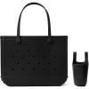 imageBOGG BAG  Original Large Tote Black  Bevy Black  19in L x 9in W x 14in H  Beach Pool Boat Sports  All Purpose EVA  Lightweight Washable Durable