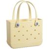 imageBOGG BAG Bitty Small Tote  11 x 85 x 45  Durable Washable Tipproof  Beach Pool Boat Work Sports Bananarama with White Buttons