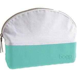 imageBOGG BAG  Beauty and the Bogg  Coral Me Mine  Cosmetic Makeup Bag  9in x 7in x 3in  Waterproof Pouch  Travel Organizer  Beauty CaseUnder the SEAFOAM