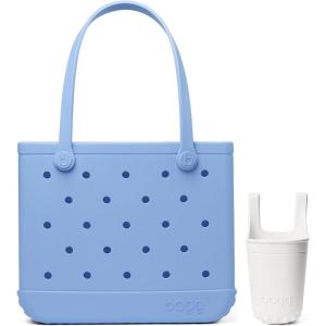 imageBOGG BAG  Medium Tote Carolina on My Mind  Bevy For Shore White  15in L x 5in W x 125in H  Beach Pool Boat Sports  All Purpose EVA  Lightweight Washable Durable