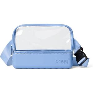 imageBOGG BAG  Stadium Bag  Off To The Races Red  Clear Crossbody or Belt Bag  9in L x 3in W x 7in H  Zip Closure with 20in Adjustable Strap  Durable Nylon Fanny PackCarolina on My Mind