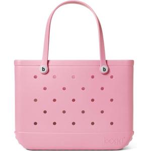 imageBOGG BAG  Tote for Beach Pool Boat Sports  All Purpose EVA  White ButtonsBlowing Pink Bubbles